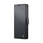 Custodia portafoglio in pelle con fibbia per Xiaomi Redmi