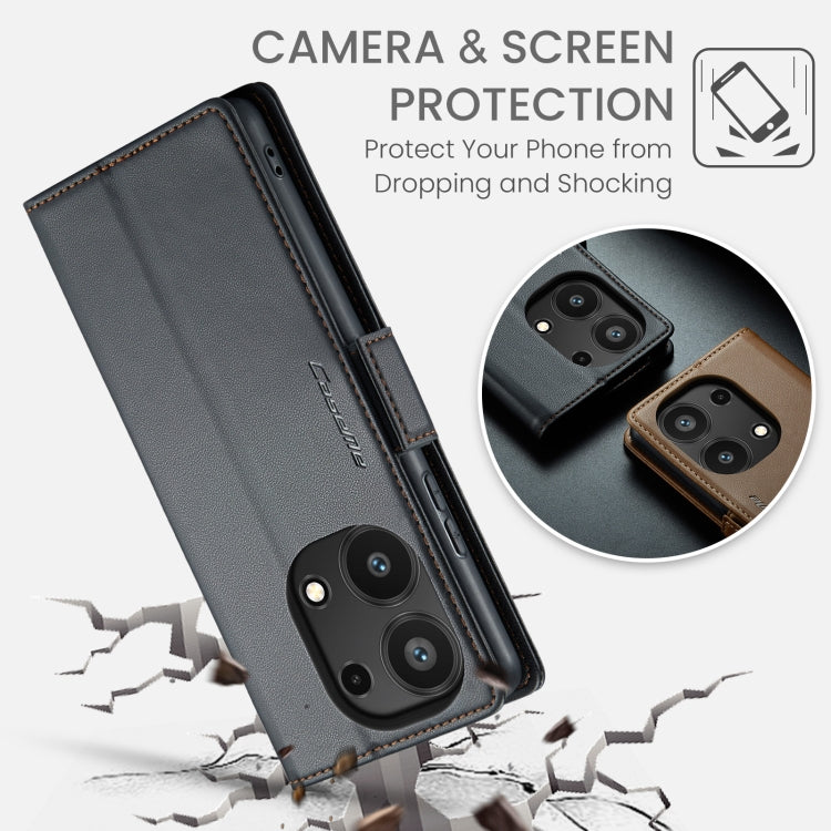 Custodia portafoglio in pelle con fibbia per Xiaomi Redmi