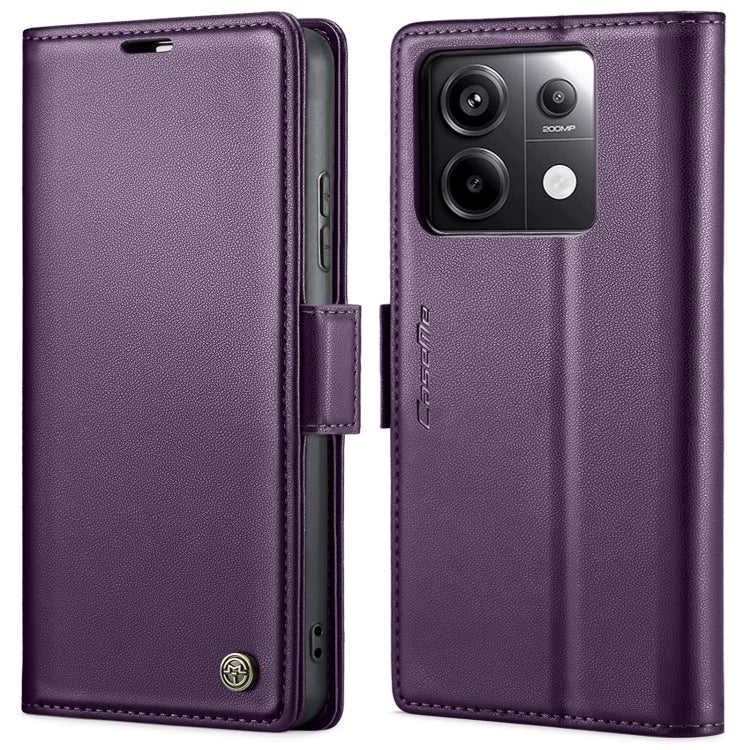 Custodia portafoglio in pelle con fibbia per Xiaomi Redmi