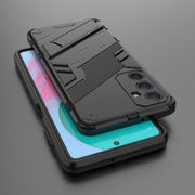 Custodia TPU con supporto per Samsung Galaxy M54 5G