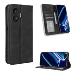 Custodia per telefono in pelle con trama retrò con fibbia magnetica, For Realme C65 4G, For Realme GT Neo5 SE