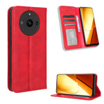 Custodia in pelle con fibbia magnetica per Realme 11 4G