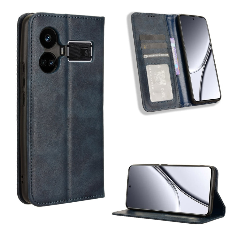 Custodia in pelle con fibbia magnetica per Realme 11 4G