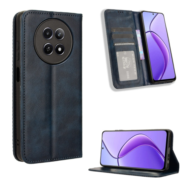 Custodia in pelle con fibbia magnetica per Realme 12 e 12X 5G