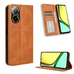 Custodia in pelle con fibbia magnetica per Realme 12 e 12X 5G