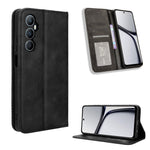 Custodia per telefono in pelle con trama retrò con fibbia magnetica, For Realme C65 4G, For Realme GT Neo5 SE
