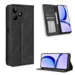 Custodia in pelle con fibbia magnetica per Realme 12 e 12X 5G