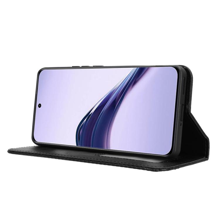 Custodia in pelle con fibbia magnetica per Realme 13+ 5G e modelli compatibili