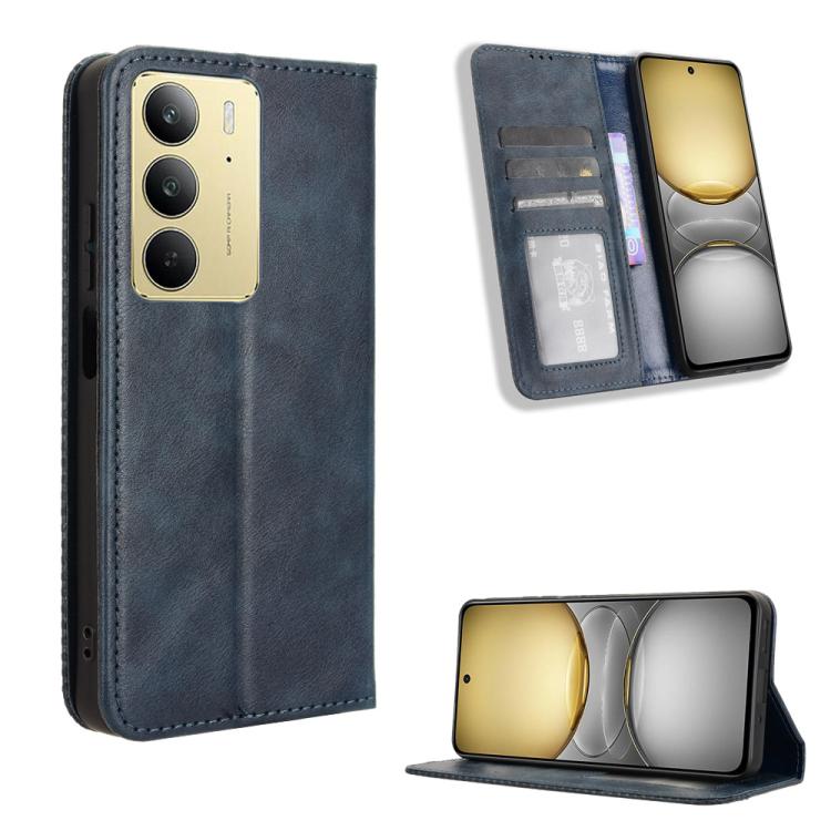 Custodia in pelle con fibbia magnetica per Realme GT7 Pro