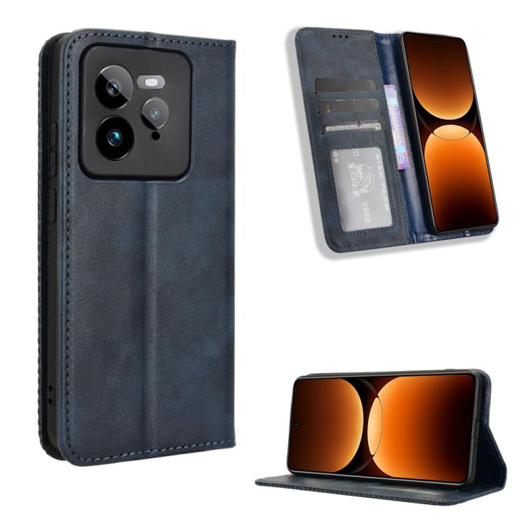 Custodia in pelle con fibbia magnetica per Realme GT7 Pro