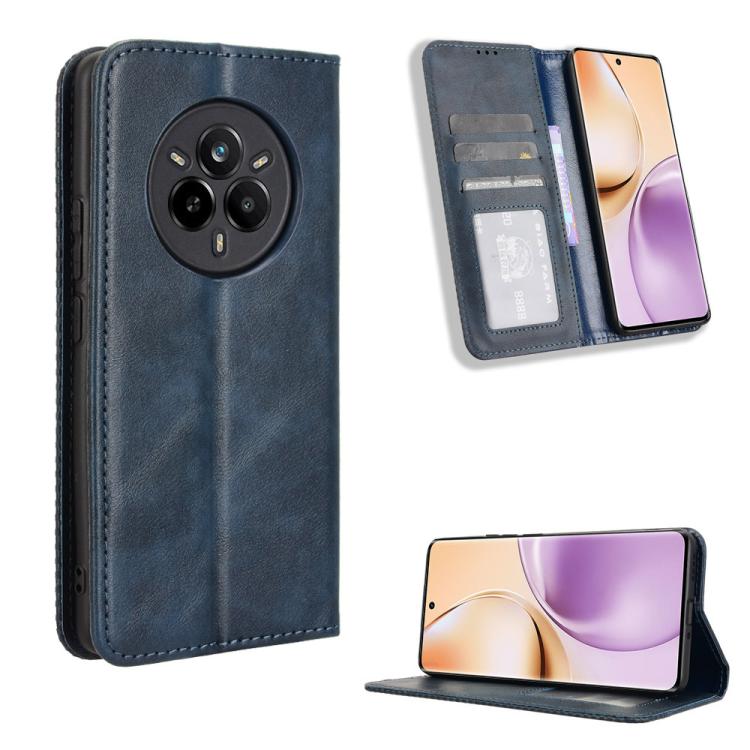Custodia in pelle con fibbia magnetica per Realme GT7 Pro