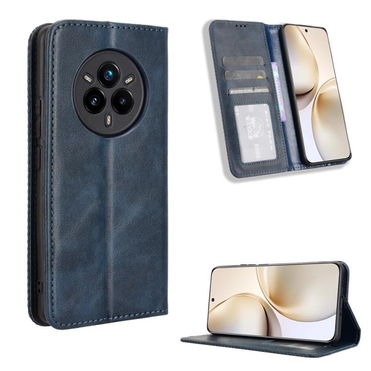 Custodia in pelle con fibbia magnetica per Realme GT7 Pro