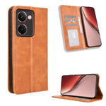 Custodia in pelle con fibbia magnetica per Realme C71 4G e modelli compatibili