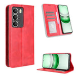 Custodia in pelle con fibbia magnetica per Realme C71 4G e modelli compatibili