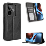 Custodia in pelle con fibbia magnetica per Realme C71 4G e modelli compatibili