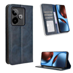 Custodia in pelle con fibbia magnetica per Realme C71 4G e modelli compatibili
