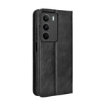 Custodia in pelle con fibbia magnetica per Realme C71 4G e modelli compatibili