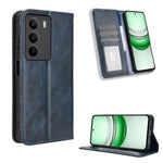 Custodia in pelle con fibbia magnetica per Realme C71 4G e modelli compatibili
