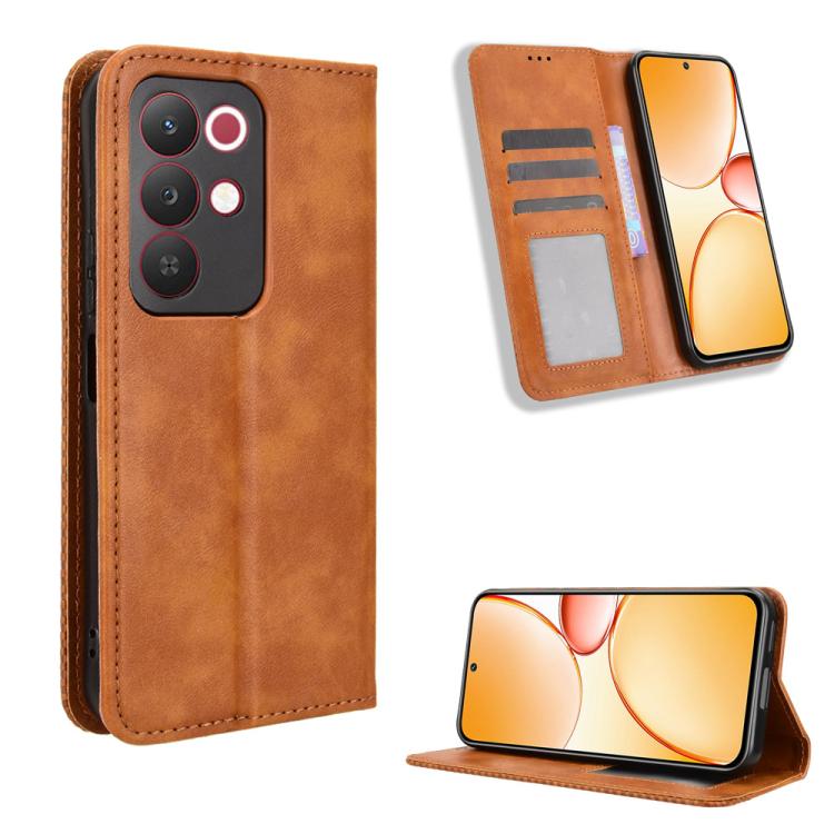 Custodia in pelle con fibbia magnetica per Realme 16 5G