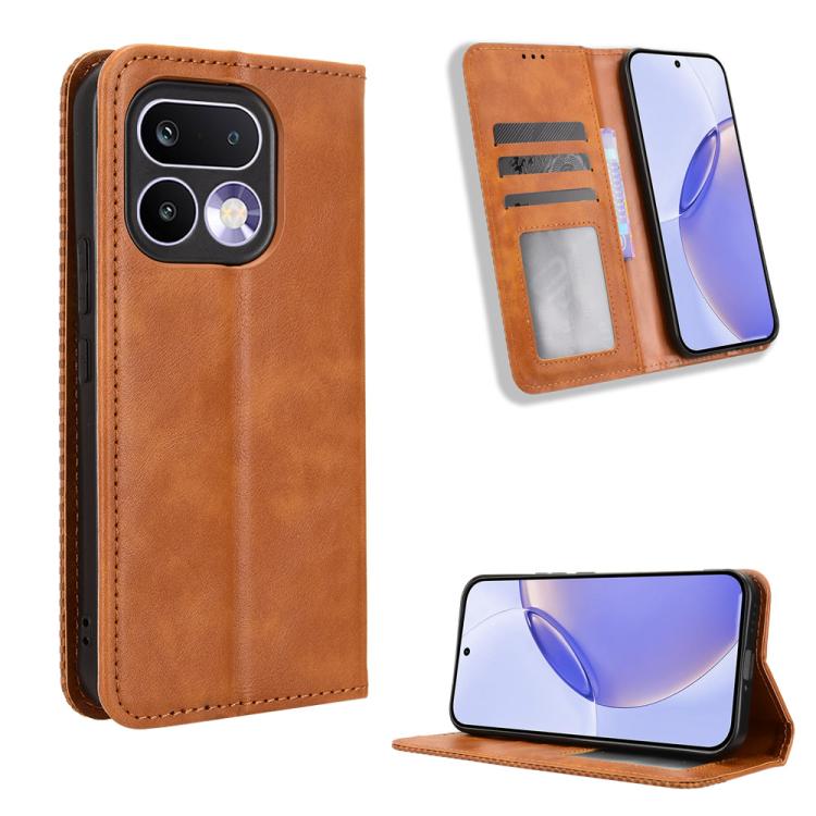 Custodia in pelle con fibbia magnetica per Realme 16 5G