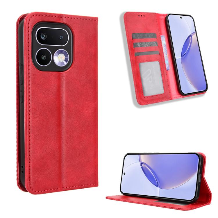 Custodia in pelle con fibbia magnetica per Realme 16 5G