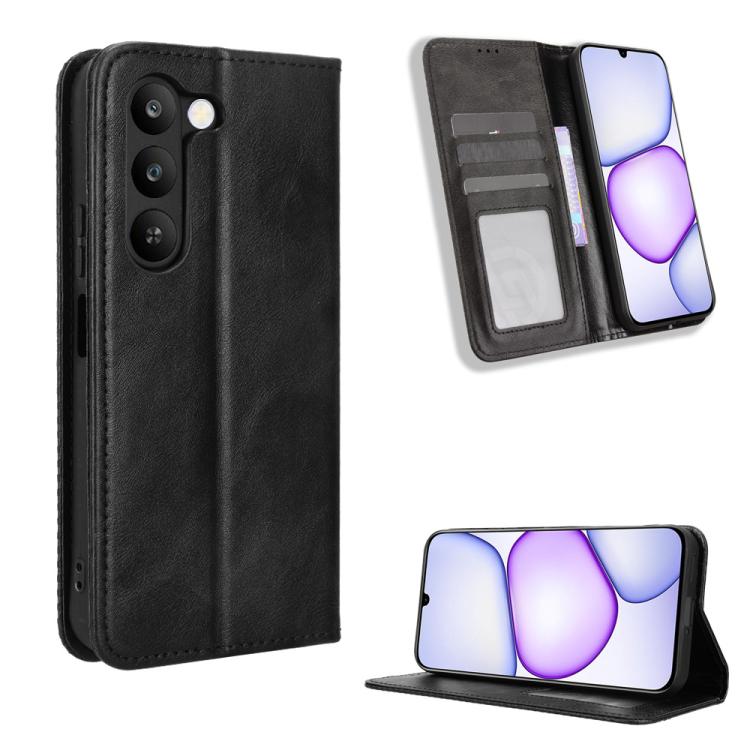 Custodia in pelle con fibbia magnetica per Realme 16T 5G