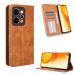 Custodia in pelle con fibbia magnetica per Realme 16T 5G