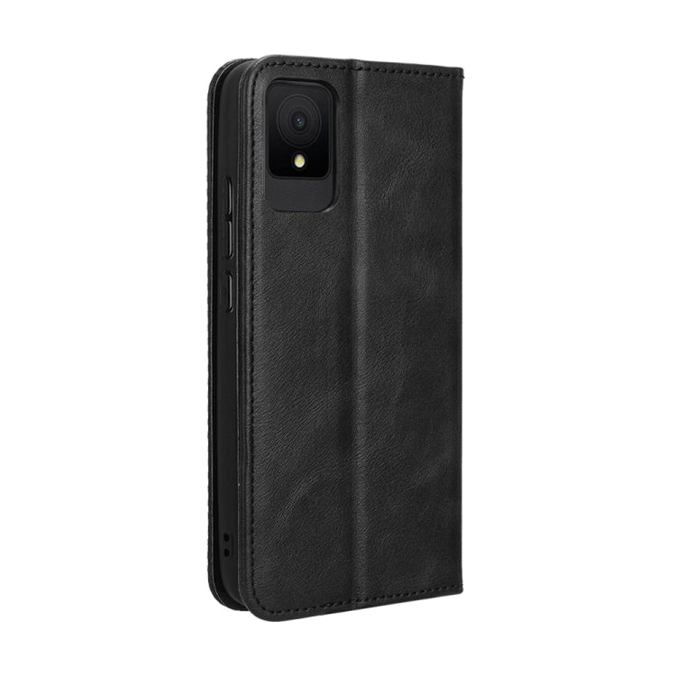 Custodia in pelle con fibbia magnetica per TCL 502 e modelli 40 XE 5G
