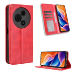 Custodia per telefono in pelle con trama retrò con fibbia magnetica, For TCL 60 SE NxtPaper 5G, For TCL 60 NxtPaper, For TCL 605 / 60 SE, For TCL 60R 5G, For TCL 503, For TCL 50 NxtPaper 5G / 50 Pro NxtPaper 5G