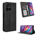 Custodia per telefono in pelle con trama retrò con fibbia magnetica, For TCL K70 5G / K70 XE, For TCL K70 SE T453D, For TCL K70 4G / K70 Power 4G, For TCL NxtPaper 70 Pro 5G, For TCL K32 5G / K33 5G, For TCL NxtPaper 60 Ultra 5G
