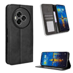 Custodia per telefono in pelle con trama retrò con fibbia magnetica, For TCL K70 5G / K70 XE, For TCL K70 SE T453D, For TCL K70 4G / K70 Power 4G, For TCL NxtPaper 70 Pro 5G, For TCL K32 5G / K33 5G, For TCL NxtPaper 60 Ultra 5G