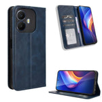 Custodia per telefono in pelle con trama retrò con fibbia magnetica, For TCL K70 5G / K70 XE, For TCL K70 SE T453D, For TCL K70 4G / K70 Power 4G, For TCL NxtPaper 70 Pro 5G, For TCL K32 5G / K33 5G, For TCL NxtPaper 60 Ultra 5G