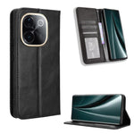 Custodia per telefono in pelle con trama retrò con fibbia magnetica, For vivo V40 Lite 4G / 5G IDN, For vivo V40e 5G / iQOO Z9S 5G, For vivo T3 Pro 5G / iQOO Z9S Pro 5G, For vivo V30e 5G / V40 Lite 5G, For vivo Y58 5G, For vivo S19 Pro 5G / V40 5G
