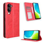 Custodia per telefono in pelle con trama retrò con fibbia magnetica, For vivo Y04 4G / Y29s 5G, For vivo V50 5G, For vivo Y19s 4G, For vivo X200 5G, For vivo X200 Pro mini 5G, For vivo X200 Pro 5G