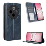 Custodia per telefono in pelle con trama retrò con fibbia magnetica, For vivo X200s 5G, For vivo T4 5G / iQOO Z10 5G Global, For vivo X200 Ultra 5G, For vivo V50 Lite 5G / 4G, For vivo Y39 5G / Y300i, For vivo Y29 4G / T4x 5G