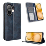Custodia per telefono in pelle con trama retrò con fibbia magnetica, For vivo X300, For vivo V60 Lite 4G / 5G, For vivo Y31 5G 2025, For vivo Y400 4G / 5G / iQOO Z10 Lite 4G, For vivo V60 5G, For vivo X200 FE / S30 Pro mini