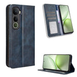 Custodia per telefono in pelle con trama retrò con fibbia magnetica, For vivo X300, For vivo V60 Lite 4G / 5G, For vivo Y31 5G 2025, For vivo Y400 4G / 5G / iQOO Z10 Lite 4G, For vivo V60 5G, For vivo X200 FE / S30 Pro mini