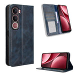 Custodia per telefono in pelle con trama retrò con fibbia magnetica, For vivo X300, For vivo V60 Lite 4G / 5G, For vivo Y31 5G 2025, For vivo Y400 4G / 5G / iQOO Z10 Lite 4G, For vivo V60 5G, For vivo X200 FE / S30 Pro mini