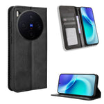 Custodia per telefono in pelle con trama retrò con fibbia magnetica, For vivo X300, For vivo V60 Lite 4G / 5G, For vivo Y31 5G 2025, For vivo Y400 4G / 5G / iQOO Z10 Lite 4G, For vivo V60 5G, For vivo X200 FE / S30 Pro mini