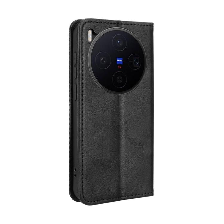 Custodia per telefono in pelle con trama retrò con fibbia magnetica, For vivo X300, For vivo V60 Lite 4G / 5G, For vivo Y31 5G 2025, For vivo Y400 4G / 5G / iQOO Z10 Lite 4G, For vivo V60 5G, For vivo X200 FE / S30 Pro mini
