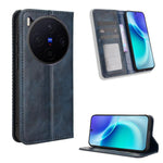 Custodia per telefono in pelle con trama retrò con fibbia magnetica, For vivo X300, For vivo V60 Lite 4G / 5G, For vivo Y31 5G 2025, For vivo Y400 4G / 5G / iQOO Z10 Lite 4G, For vivo V60 5G, For vivo X200 FE / S30 Pro mini