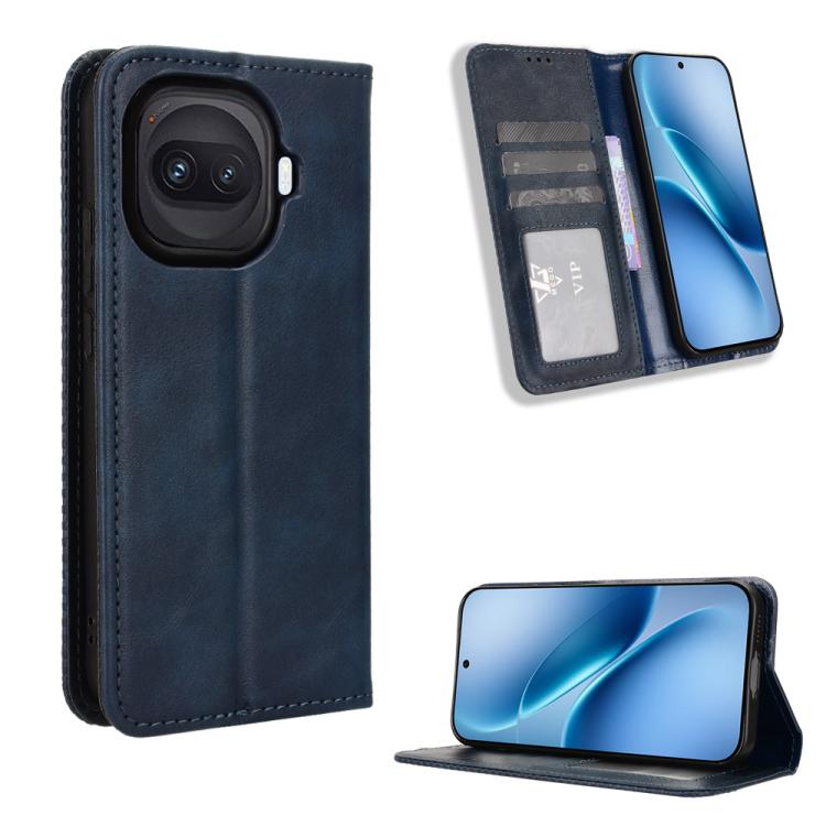Custodia per telefono in pelle con trama retrò con fibbia magnetica, For vivo iQOO Z11 Turbo 5G / 15R 5G, For vivo Y31d 4G / Y500i 5G, For vivo X300 Ultra, For vivo Y500 Pro 5G, For vivo iQOO 15 5G, For vivo X300 Pro