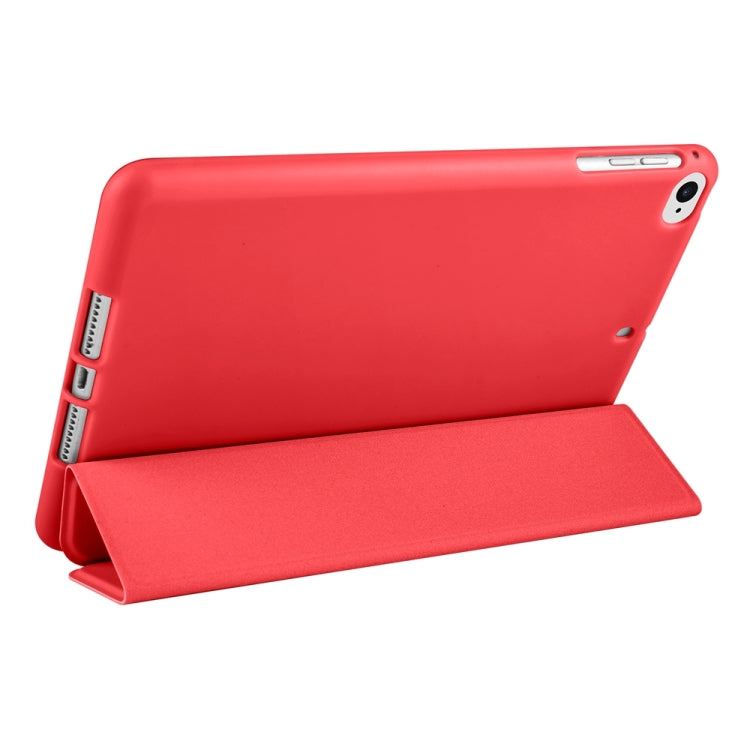 Custodia per tablet in pelle flip orizzontale in TPU a 3 pieghe con supporto, For iPad mini 5 / 4 / 3 / 2 / 1, For iPad 9.7 2018 / 2017 / Air 2 / Air