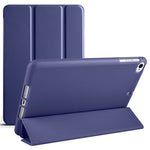 Custodia flip in pelle per iPad mini e Air con supporto