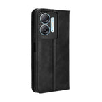 Custodia per telefono in pelle con trama retrò con fibbia magnetica, For Infinix Hot 30 5G X6832, For Infinix Smart 7 Plus, For Infinix Note 30 5G, For Infinix Smart 7 HD X6516, For Infinix Note 30i, For Infinix Note 30 Pro