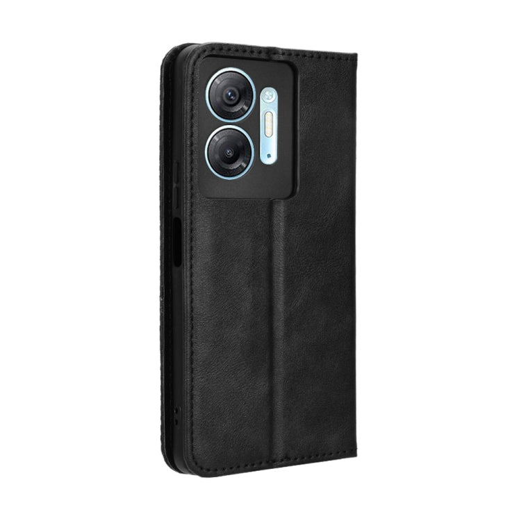 Custodia per telefono in pelle con trama retrò con fibbia magnetica, For Infinix Hot 30 5G X6832, For Infinix Smart 7 Plus, For Infinix Note 30 5G, For Infinix Smart 7 HD X6516, For Infinix Note 30i, For Infinix Note 30 Pro