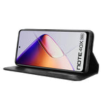 Custodia per telefono in pelle con trama retrò con fibbia magnetica, For Infinix Note 40X 5G X6838, For Infinix Note 40 5G X6852, For Infinix GT 20 Pro 5G X6871, For Infinix Note 40 Pro 4G, For Infinix Note 40 Pro 5G, For Infinix Note 40 4G