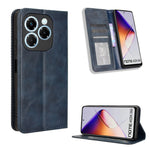 Custodia per telefono in pelle con trama retrò con fibbia magnetica, For Infinix Note 40X 5G X6838, For Infinix Note 40 5G X6852, For Infinix GT 20 Pro 5G X6871, For Infinix Note 40 Pro 4G, For Infinix Note 40 Pro 5G, For Infinix Note 40 4G
