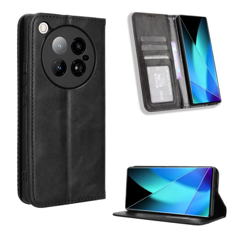 Custodia per telefono in pelle con trama retrò con fibbia magnetica, For Infinix Hot 50i 4G / Smart 9 4G, For Infinix Hot 50 Pro+ 4G, For Infinix Hot 50 4G, For Infinix Hot 50 5G, For Infinix Zero 40 5G, For Infinix Zero 40 4G