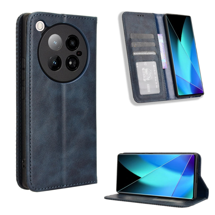 Custodia per telefono in pelle con trama retrò con fibbia magnetica, For Infinix Hot 50i 4G / Smart 9 4G, For Infinix Hot 50 Pro+ 4G, For Infinix Hot 50 4G, For Infinix Hot 50 5G, For Infinix Zero 40 5G, For Infinix Zero 40 4G